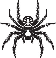 Obraz premium spider silhouette vector