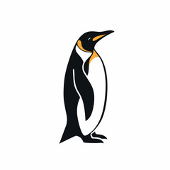 Fototapeta premium Penguin in cartoon, doodle style. Image for t-shirt, web, mobile apps and ui. Isolated 2d vector illustration in logo, icon, sketch style, Eps 10. AI Generative