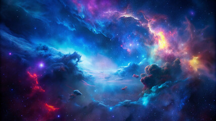 background with space