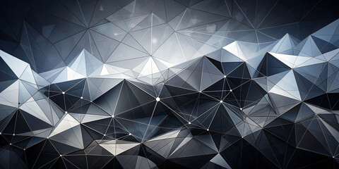 abstract background with triangles