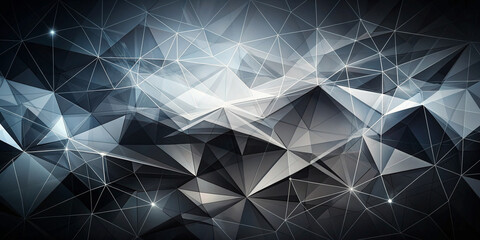 abstract background with triangles