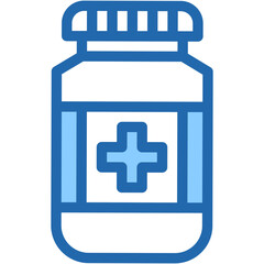 Obraz premium Drug, health, medicine, bottle, pills Icon