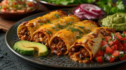 Mexican food chiles en nogada