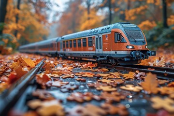 Train Travel Adventure Puzzle Puzzle pieces forming an image of a train travel adventure, encouraging cognitive engagement