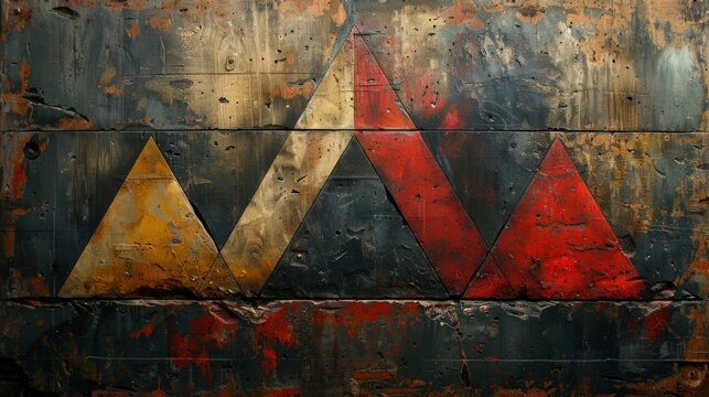 Depict a geometric problem involving the construction of a triangle given specific angle bisectors and side lengths, prompting viewers to