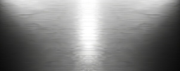 Silver brushed metal texture, abstract background