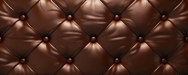 Brown leather upholstery, abstract textured background