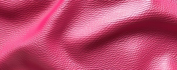 Pink leather texture, abstract background