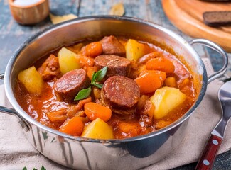 Traditional Argentinian Winter Food, ''Guiso''