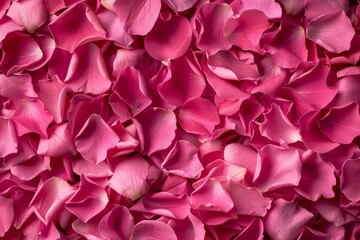 Fototapeta premium Close-up of delicate pink rose petals with soft lighting - romance, beauty, floral design