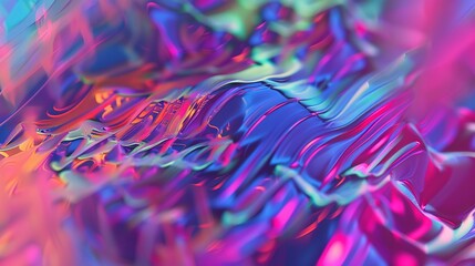 Psychedelic trance vivid holographic gradient wallpaper desktop 