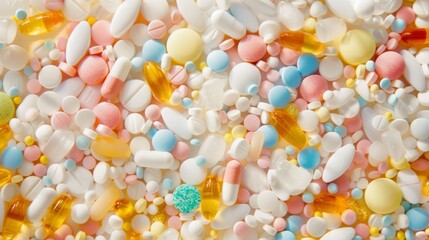 A Colorful Assortment of Medications