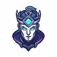 Healer Character Support Mascot Logo
