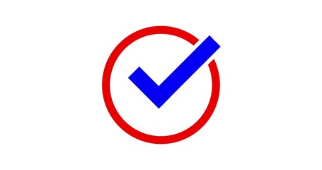 Checkbox Icon, vote Yes Sign
