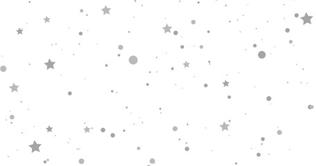 festive background with confetti and stars for cards

