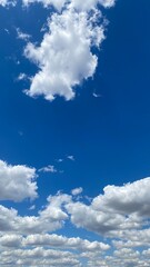 blue sky with clouds