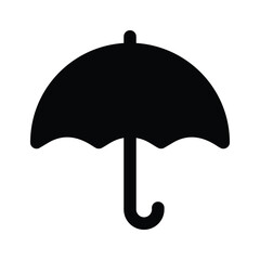 Carefully crafted vector of umbrella, icon in trendy style