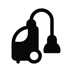 An amazing vector of vacuum cleaner in editable style