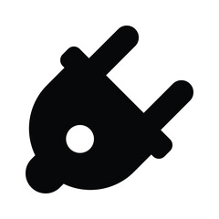 Electric plug icon design, editable vector of electric cord