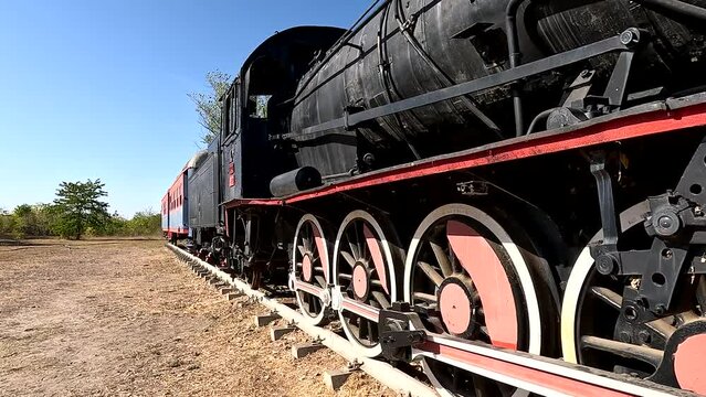old steam locomotive