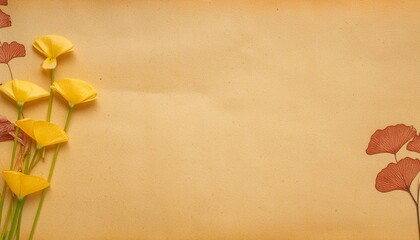 old yellow paper texture background