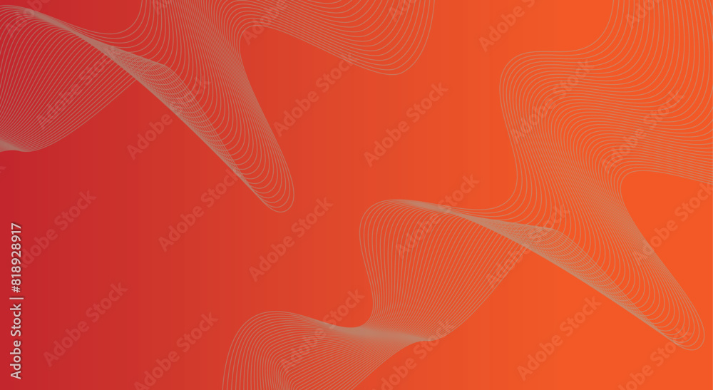 Poster abstract background with waves technology particles lines mesh wave background