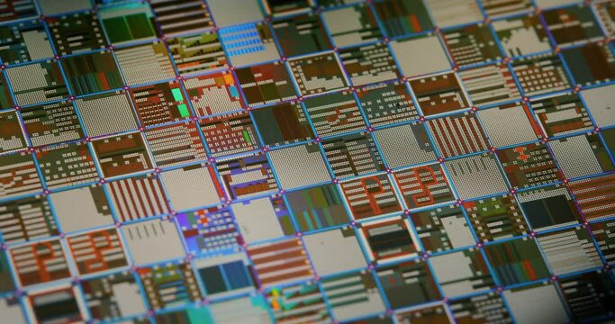 Silicon semiconductor wafer close-up. In electronics, a wafer also called a slice or substrate is a thin slice of semiconductor, a crystalline silicon, used for the fabrication of integrated circuits