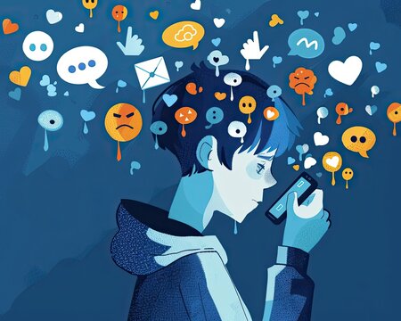 Teenager s Digital Despair Navigating the Challenges of Social Media and Mental Health
