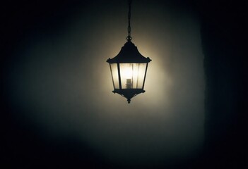 dark and mysterious lamp dark shadows and fog blur (27)