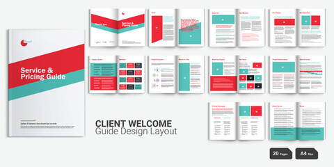 Client Welcome Guide Design Welcome Book Design Services and Pricing Guide Design
