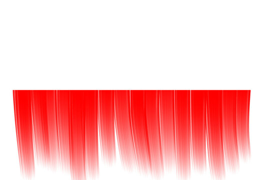 poland flag brush stroke transparent element, national flag of poland