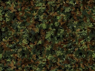 Digital camouflage, green and brown, military texture, generative AI