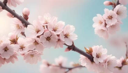 Create a background with delicate cherry blossoms upscaled_6