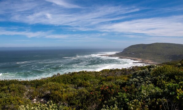 View of Nelson Bay from the Robberg Nature Reserve, Plettenberg Bay.