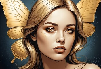 golden butterfly (105)