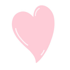 pink heart illustration
