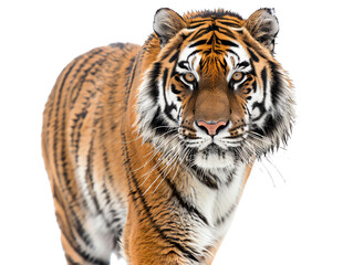 Fototapeta premium A tiger is a large cat that is found in Asia