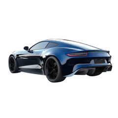 Naklejka premium sports car isolated on transparent png