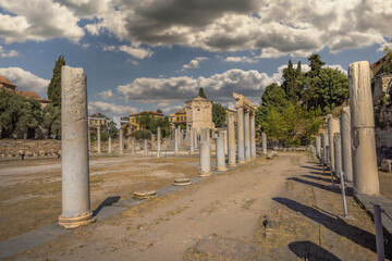 Roman agora of Athens, Greece