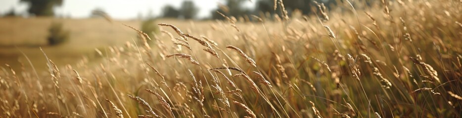 Abstract Summer Prairie Patterns. With Copy Space, Abstract Background