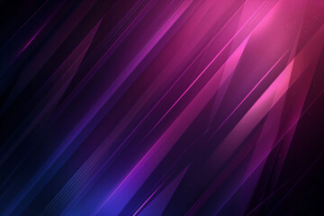 Fototapeta premium Dynamic abstract design with diagonal pink and purple lines creating a modern and vibrant background.