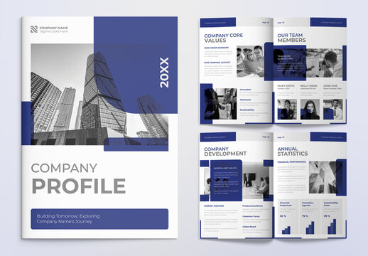 Company Profile Brochure Design Template