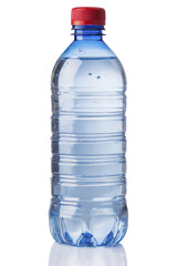 Naklejka premium water bottle isolated on transparent background