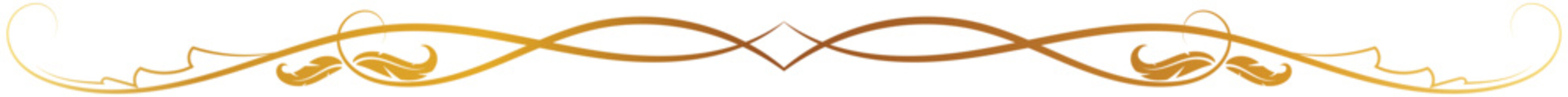 vintage lines decorative s Golden flower border collection