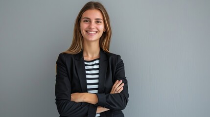 Confident Professional Woman Smiling