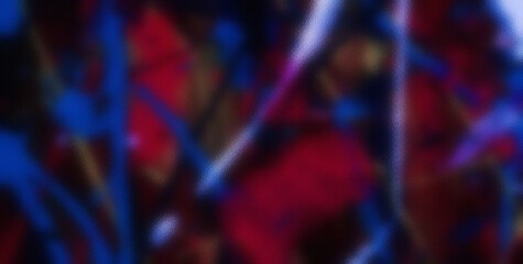 Step into a Quirky and Playful World of Abstract Geometric Shapes and Vibrant Colors