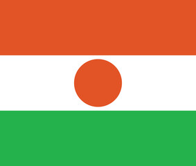 National Flag of Niger, Niger sign, Niger Flag - Powered by Adobe