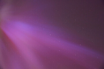 Constellation Ursa Major during aurora in Denmark in May 2024