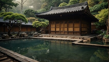 traditional Japanese bathhouse