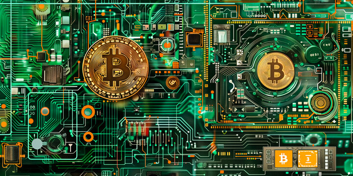 bitcoin circuit board